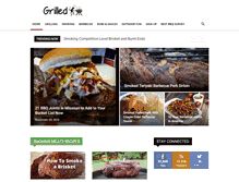 Tablet Screenshot of grilled.net